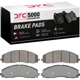 Purchase Top-Quality DYNAMIC FRICTION COMPANY - 1551-2490-00 - Front Disc Brake Pads pa4