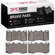 Purchase Top-Quality DYNAMIC FRICTION COMPANY - 1551-2516-00 - Front Semi Metallic Pads pa2