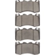Purchase Top-Quality DYNAMIC FRICTION COMPANY - 1551-2516-00 - Front Semi Metallic Pads pa4