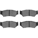 Purchase Top-Quality Front Semi Metallic Pads by DYNAMIC FRICTION COMPANY - 1552-0556-00 pa8