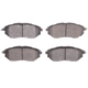 Purchase Top-Quality DYNAMIC FRICTION COMPANY - 1552-1078-00 - Disc Brake Pads pa1