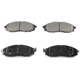 Purchase Top-Quality EUROROTOR - F1D1589H - Front Semi Metallic Pads pa3