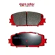 Purchase Top-Quality EUROROTOR - F1D1184H - Front Semi Metallic Pads pa3