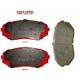 Purchase Top-Quality EUROROTOR - F1D1258H - Front Semi Metallic Pads pa3