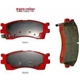 Purchase Top-Quality Front Semi Metallic Pads by EUROROTOR - F1D889 pa2