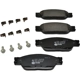 Purchase Top-Quality HELLA PAGID - 355006811 - Front Disc Brake Pads pa3