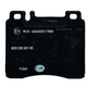 Purchase Top-Quality HELLA PAGID - 355007551 - Front Semi Metallic Pads pa3