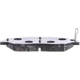 Purchase Top-Quality Front Semi Metallic Pads by HELLA PAGID - 355012371 pa3