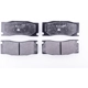 Purchase Top-Quality HELLA PAGID - 355014091 - Front Disc Brake Pads pa2