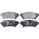Purchase Top-Quality Front Semi Metallic Pads by HELLA PAGID - 355015371 pa3