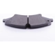 Purchase Top-Quality Front Semi Metallic Pads by HELLA PAGID - 355015551 pa3