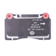 Purchase Top-Quality HELLA PAGID - 355015891 - Front Semi Metallic Pads pa2