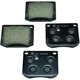 Purchase Top-Quality HELLA PAGID - 355017381 - Front Semi Metallic Pads pa3