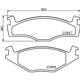 Purchase Top-Quality HELLA PAGID - 355017521 - Front Semi Metallic Pads pa4
