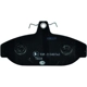 Purchase Top-Quality HELLA PAGID - 355017721 - Front Semi Metallic Pads pa2