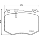 Purchase Top-Quality HELLA PAGID - 355021671 - Front Semi Metallic Pads pa2