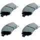 Purchase Top-Quality HELLA PAGID - 355025771 - Front Semi Metallic Pads pa1