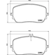 Purchase Top-Quality HELLA PAGID - 355039211 - Front Semi Metallic Pads pa2