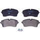 Purchase Top-Quality Front Semi Metallic Pads by HELLA PAGID - 355039321 pa1