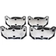 Purchase Top-Quality Front Semi Metallic Pads by HELLA PAGID - 355039511 pa2