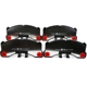 Purchase Top-Quality Front Semi Metallic Pads by HELLA PAGID - 355042931 pa1