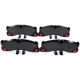 Purchase Top-Quality Front Semi Metallic Pads by HELLA PAGID - 355042931 pa3