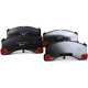 Purchase Top-Quality Front Semi Metallic Pads by HELLA PAGID - 355042971 pa3