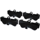 Purchase Top-Quality Front Semi Metallic Pads by HELLA PAGID - 355043151 pa1