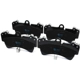 Purchase Top-Quality Front Semi Metallic Pads by HELLA PAGID - 355043161 pa1