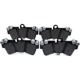 Purchase Top-Quality Front Semi Metallic Pads by HELLA PAGID - 355043161 pa2