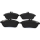 Purchase Top-Quality Front Semi Metallic Pads by HELLA PAGID - 355043261 pa1