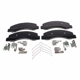 Purchase Top-Quality Front Semi Metallic Pads by MOTORCRAFT - BR1266 pa1