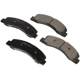 Purchase Top-Quality Front Semi Metallic Pads by MOTORCRAFT - BR1266 pa6