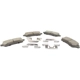 Purchase Top-Quality Front Semi Metallic Pads by MOTORCRAFT - BR1454C pa10