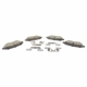 Purchase Top-Quality Front Semi Metallic Pads by MOTORCRAFT - BR1454C pa2