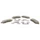Purchase Top-Quality Front Semi Metallic Pads by MOTORCRAFT - BR1454C pa4
