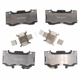 Purchase Top-Quality Front Semi Metallic Pads by MOTORCRAFT - BR1784 pa1