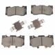 Purchase Top-Quality Front Semi Metallic Pads by MOTORCRAFT - BR1784 pa2