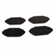 Purchase Top-Quality Front Semi Metallic Pads by MOTORCRAFT - BR26A pa1