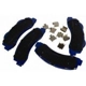 Purchase Top-Quality Front Semi Metallic Pads by MOTORCRAFT - BRSD1414 pa5