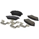 Purchase Top-Quality Front Semi Metallic Pads by MOTORCRAFT - NBR1454 pa10