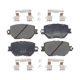 Purchase Top-Quality POSITIVE PLUS - PPF-D1733 - Front Semi-Metallic Disc Brake Pads pa1
