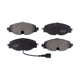 Purchase Top-Quality POSITIVE PLUS - PPF-D1760A - Front Semi-Metallic Disc Brake Pads pa1