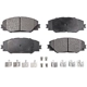 Purchase Top-Quality Front Semi Metallic Pads by POSITIVE PLUS - PPF-D1211 pa1