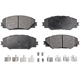 Purchase Top-Quality Front Semi Metallic Pads by POSITIVE PLUS - PPF-D1211 pa4