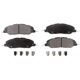Purchase Top-Quality Front Semi Metallic Pads by POSITIVE PLUS - PPF-D1463 pa1