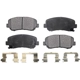 Purchase Top-Quality Front Semi Metallic Pads by POSITIVE PLUS - PPF-D1623 pa1