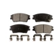 Purchase Top-Quality Front Semi Metallic Pads by POSITIVE PLUS - PPF-D1847 pa1