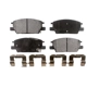 Purchase Top-Quality Front Semi Metallic Pads by POSITIVE PLUS - PPF-D1913 pa1