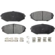 Purchase Top-Quality Front Semi Metallic Pads by POSITIVE PLUS - PPF-D793 pa2